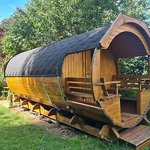 Le Tonneau Insolite Du Souffle Du Saule Bed and Breakfast Buhl-Lorraine Exterior photo