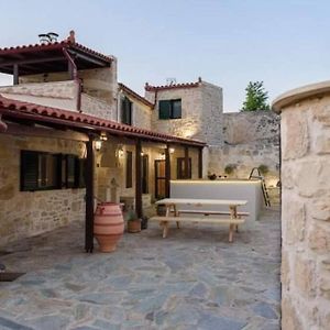 Pyrgou Villa With Shared Swimming Pool Iraklio Exterior photo