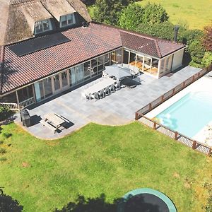 Beautiful American Style Villa With Heated Pool And Jacuzzi Heerhugowaard Exterior photo