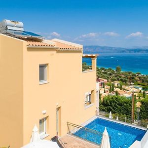 Corfu Sea View Villa - Aurora Mparmpati Exterior photo