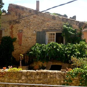 Maison Provencale En Pierre Naturelle A Gigondas Villa Exterior photo