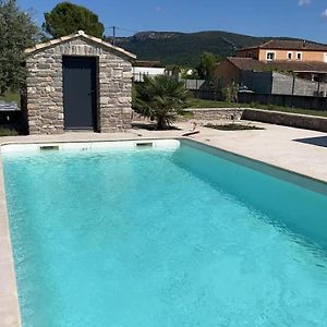 Studio Aux Portes Des Cevennes Avec Piscine Lejlighed Moulès-et-Baucels Exterior photo