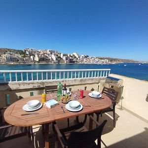Blue Harbour Seafront Penthouse With Large Terrace With Panoramic Sea Views - By Getawaysmalta Lejlighed San Pawl il-Baħar Exterior photo