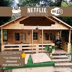 Le Chalet Avec Jacuzzi Privatif Villa Nargis Exterior photo