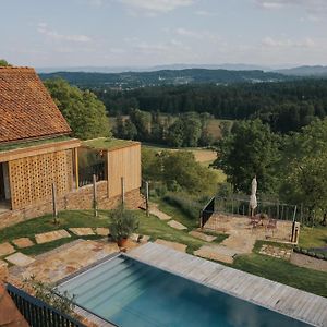 Am Wildbachberg - Luxus Ferienhaeuser Mit Infinitypool, Privatsauna Und Weinkeller Villa Deutschlandsberg Exterior photo