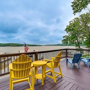 Lake Of The Ozarks Retreat With Views And Private Dock Climax Springs Exterior photo