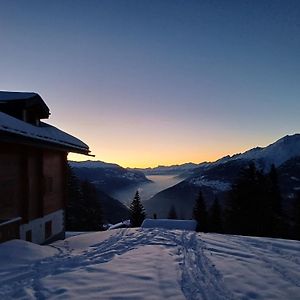 Chalet Bietschhorn Rosswald Lejlighed Termen Exterior photo