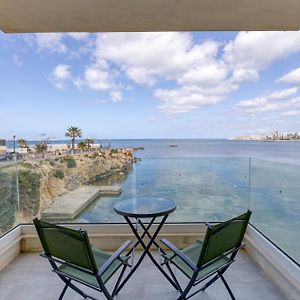 Seafront, Studio Home With Private Seaview Terrace By 360 Estates San Pawl il-Baħar Exterior photo