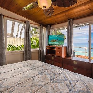 Hawaii Oceanfront Beach House Paradise On The Beach Family Activities Villa Haleiwa Exterior photo