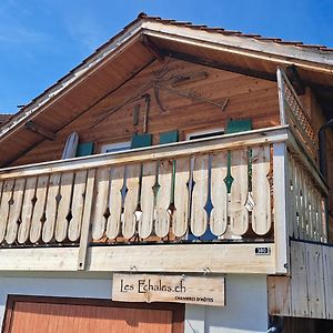 "Les Echalas" Chalet Independant Avec Cuisine En Lavaux Unesco Lejlighed Chexbres Exterior photo