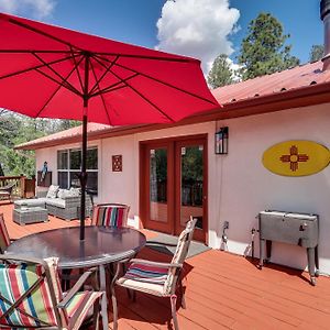 Charming Ruidoso House With Deck And Mountain Views! Villa Exterior photo