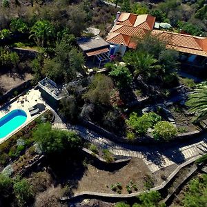 Feriendomizil Finca Tijarafe Mit Beheiztem, Abdeckbarem Pool Villa Exterior photo