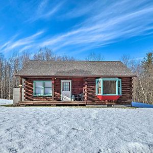 High Peak Heaven Cozy Log Cabin On 1 Acre! Villa Windham Exterior photo